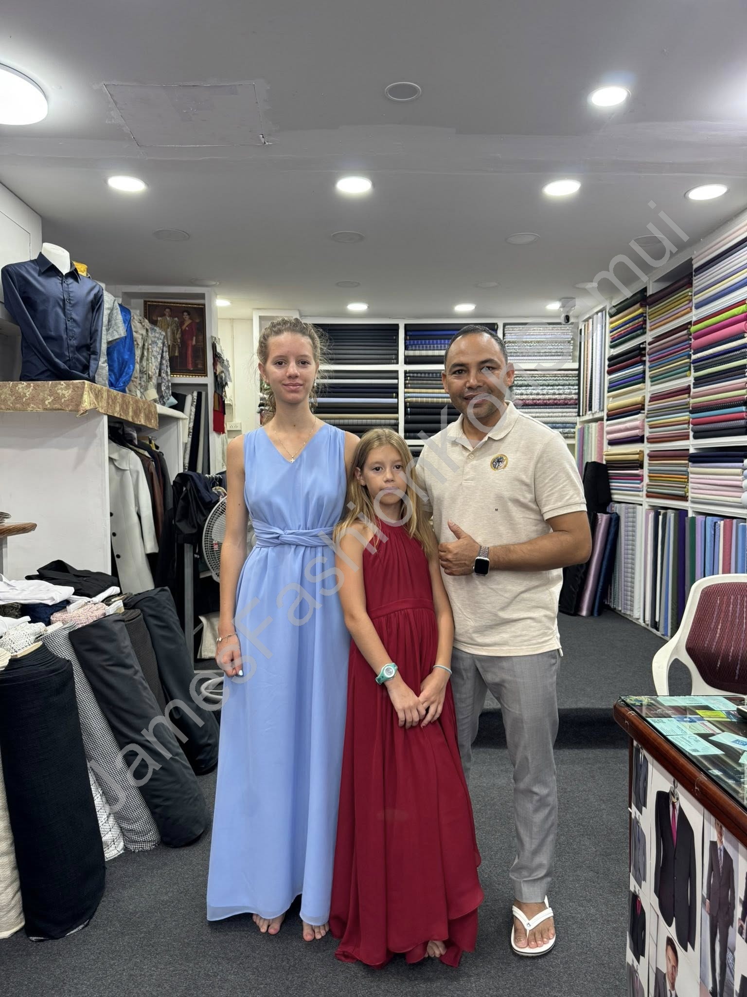 Elegant dress tailor Koh Samui