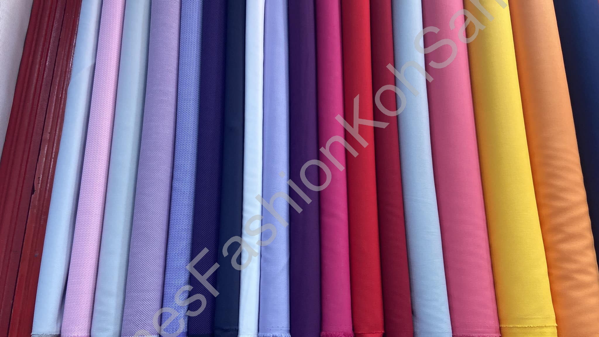Fine fabric swatches Koh Samui