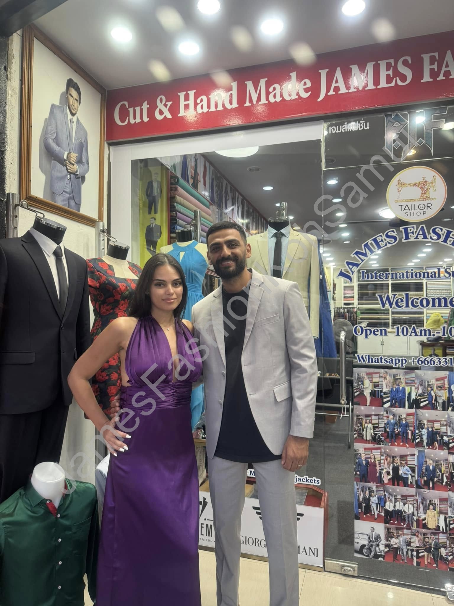 James Fashion workspace Thailand