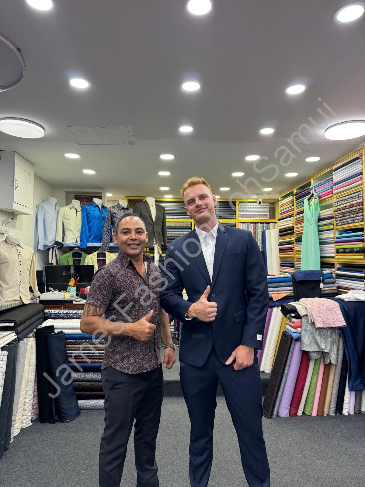 Premium bespoke suit Thailand