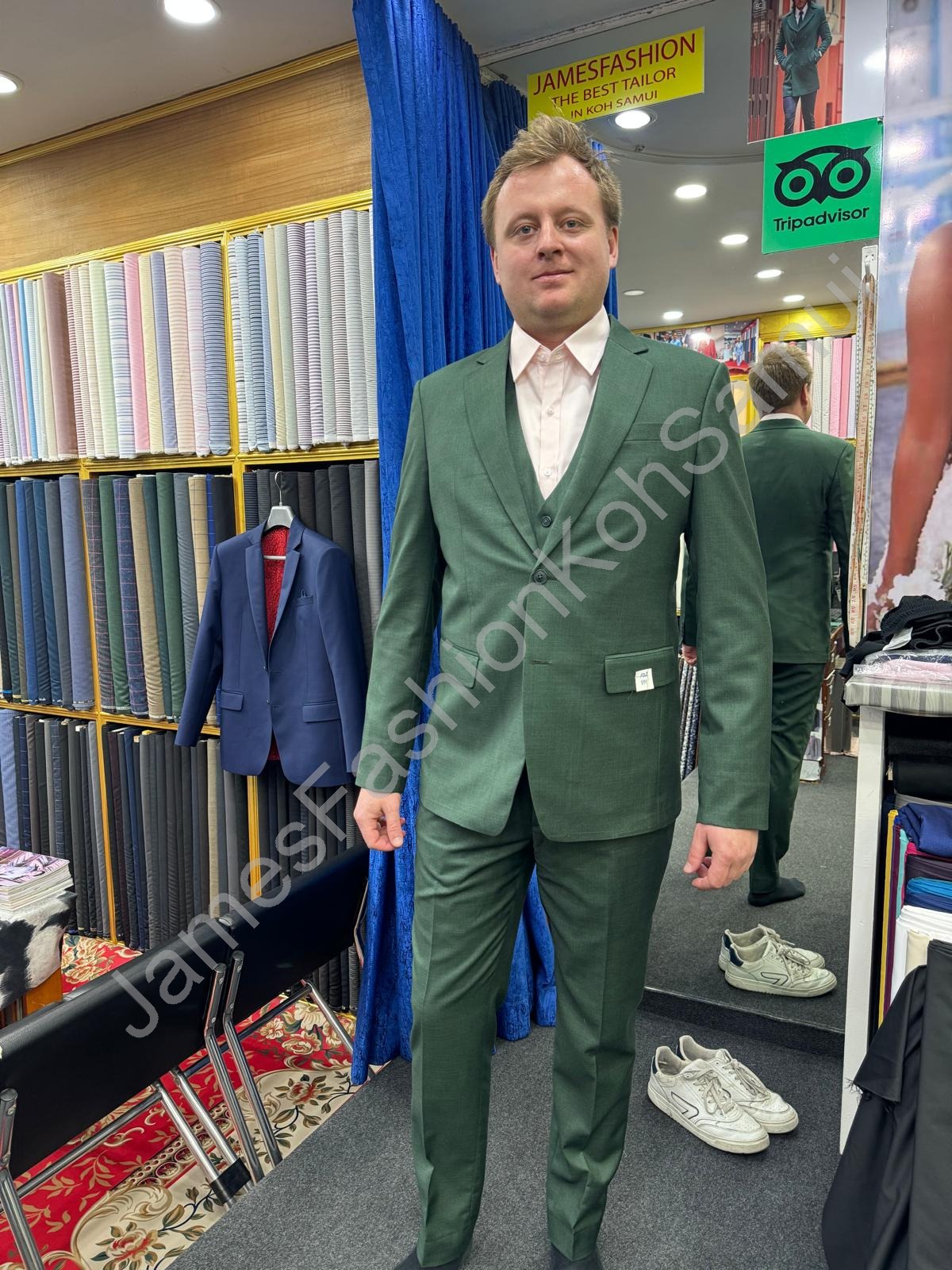 Bespoke suit James Fashion