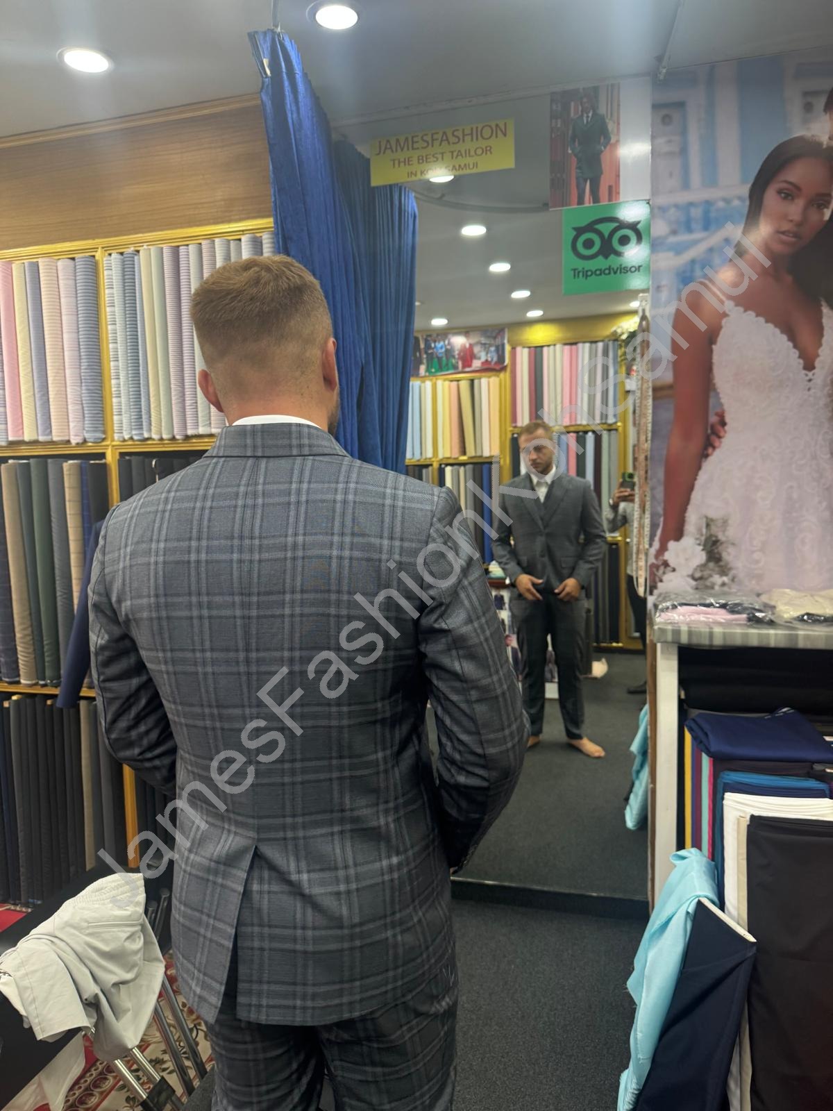 Custom suit Thailand tailor