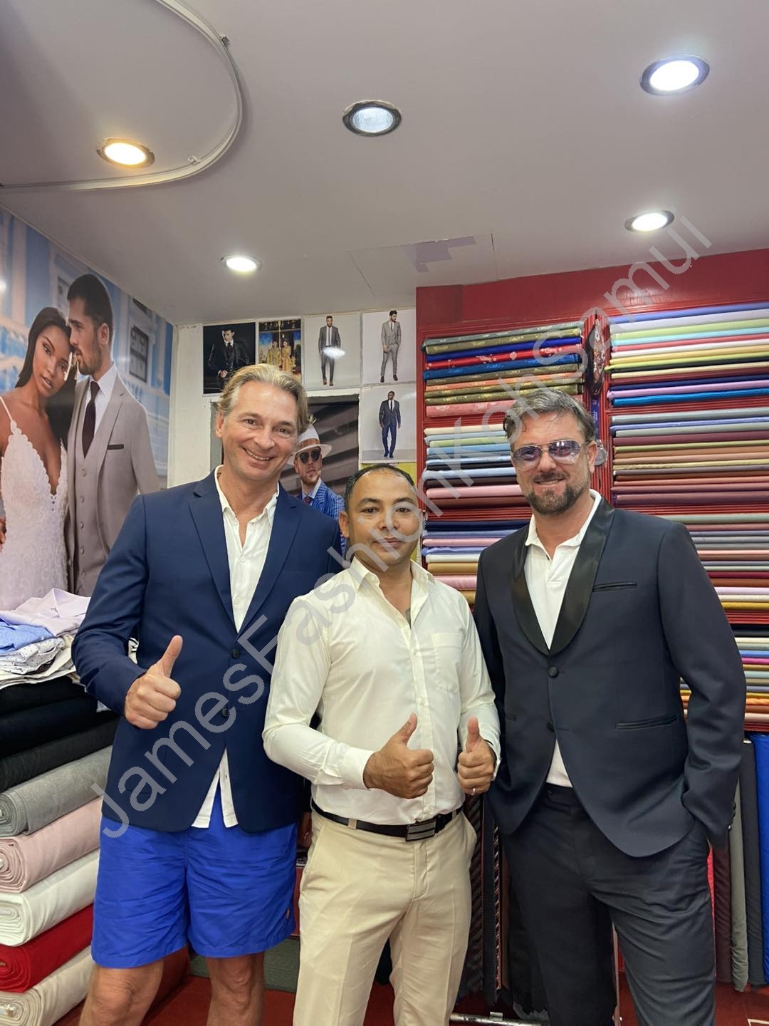Bespoke suit James Fashion Koh Samui