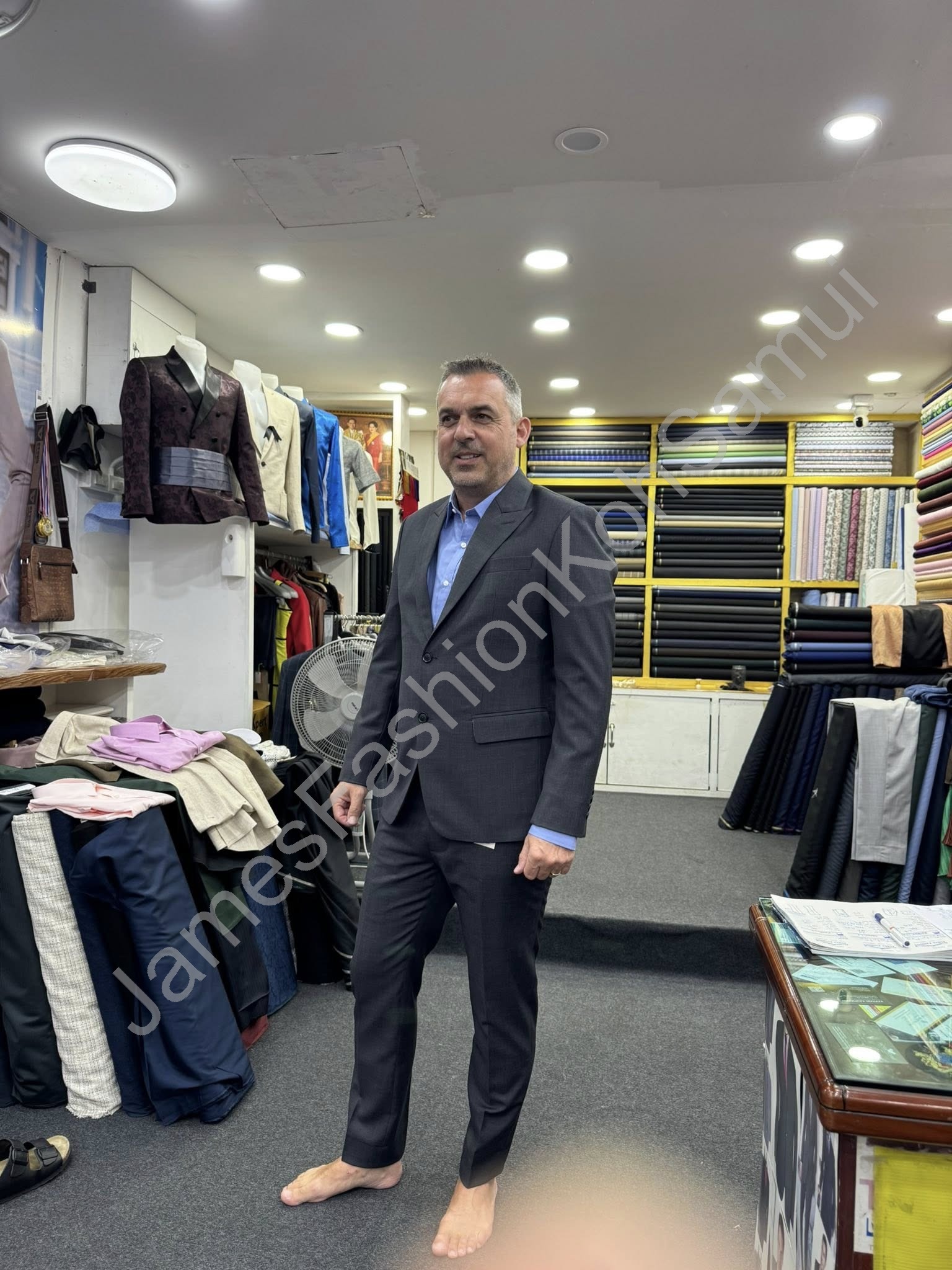 Custom tailored suit Koh Samui