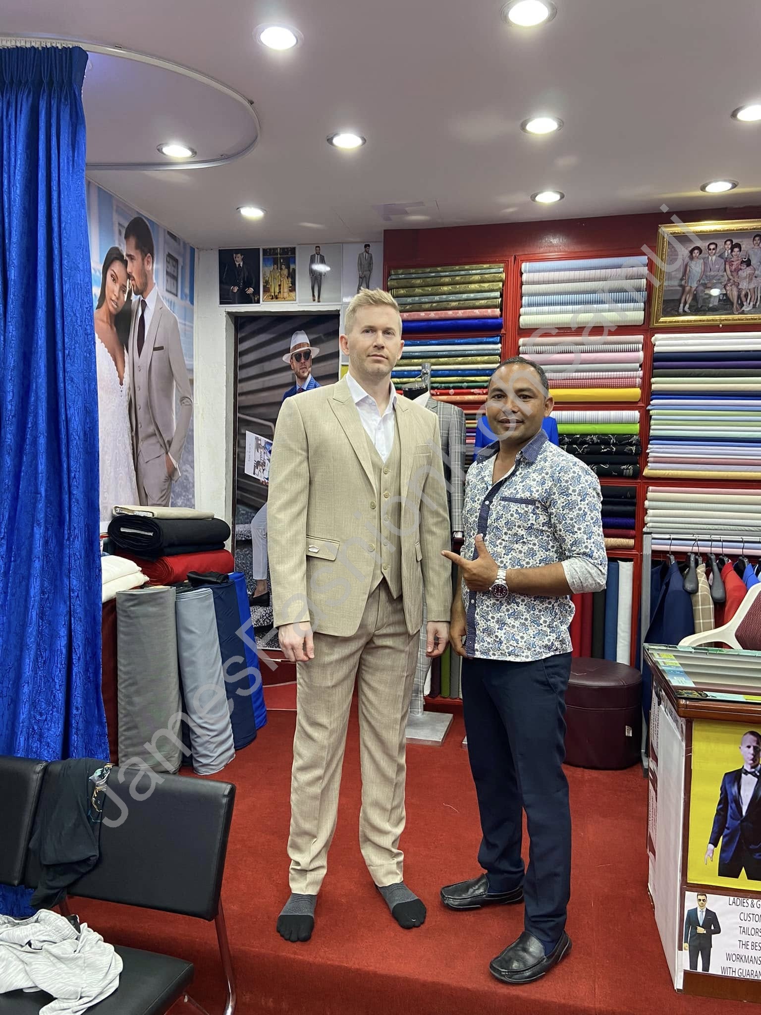 Bespoke suit James Fashion